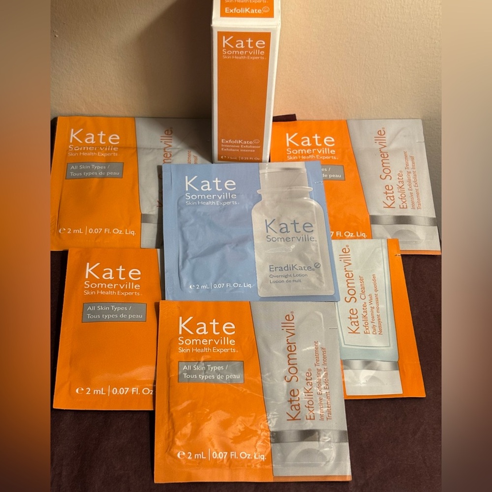 Kate Somerville Skincare Collection-0.65oz ExfoliKate & 1 Overnight Lotion Pkg